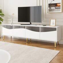 Television Stands & Entertainment Centers - White - View 7