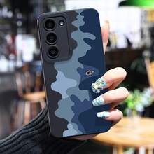 Funda de Teléfono Wave Line Adecuada para Samsung Galaxy S24 Ultra/S23+/S22/S21 Series, Resistente a Impactos, Antideslizante, Ligera, Nuevo Diseño de  de Moda, Funda Protectora Suave de TPU de Alta Calidad - Colores mixtos - Ver 7