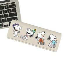 1pc Snoopy Eyeglass Case, Portable High-Quality Cute Magnetic Closure Eyewear Case For Students, PU Leather Material, Anti-Pressure, Random Style, Christmas Gift, Christmas Stocking Stuffer, Christmas Present, Christmas Decoration - Multicolor - View 5