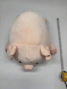 可爱的毛绒猪娃娃,柔软的毛绒动物毛绒枕头,粉红猪装饰房间,沙发,送给孩子、感恩节、婚礼、圣诞节、新年、情人节的男孩和女孩的绝佳礼物 - 粉色 - 查看 16