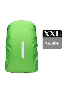 1件装尼龙银涂层户外旅行防水反光背包防雨罩,防水防尘罩,适用于户外徒步背包、行李箱。 - 彩色 - 查看 26