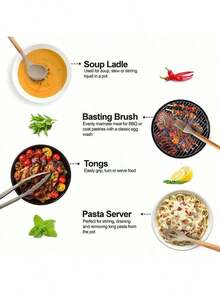 1 pieza Utensilio de cocina de silicona, batidor de pasteles, asistente de cocción de pasteles, herramienta de cocina, accesorio de cocina, utensilios antiadherentes, menaje de cocina moderno y lavable, ideal para pastelerías, cafeterías, esencial doméstico, conveniente, rápido, sin esfuerzo, eficiente - Negro - Ver 7