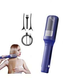 LEATVOOK Professional Electric Hair Straightener & Split-End Trimmer, Automatic Hair Clipper, Portable USB Rechargeable Hair Styling Tool For Smooth Hair 500mAh.Best Mother's Day And Valentine's Day Gifts. - Bright - View 3