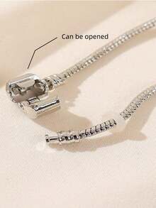 1 pieza Pulsera de estilo gótico vintage oscuro con cuentas en forma de corazón