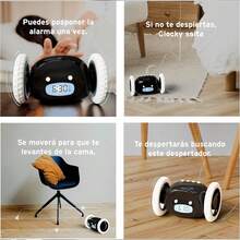 KLACK Alarm Clocks - 黑色 - 查看 4