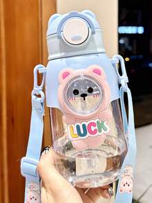 Customized Children's Water Cup Summer Net Red High Appearance Straw Cup Boys And Girls School Kindergarten Baby Kettle - D Children's Water Cup - View 14