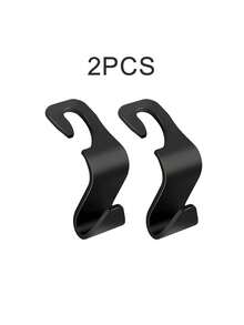 Haczyk na zagłówek fotela samochodowego, pasuje do przednich i tylnych siedzeń, wieszak samochodowy, wieszak na ubrania, haczyk na fotel samochodowy, uniwersalne akcesoria do wnętrza samochodu. Te haczyki samochodowe to świetny prezent dla rodziny, przyjaciół, nauczycieli i kolegów z klasy na urodziny, Boże Narodzenie, Święto Dziękczynienia i inne okazje.