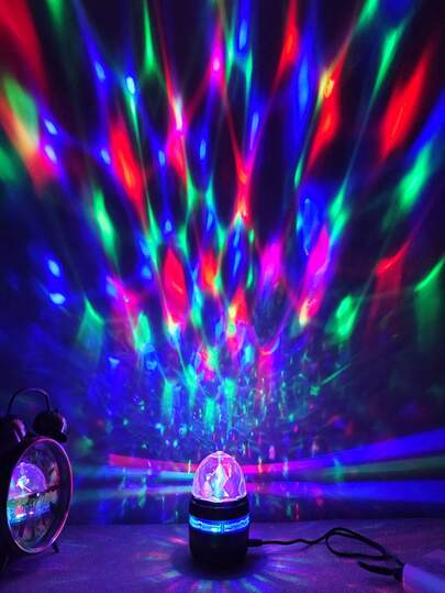 1pc Remote Controlled Water Ripple Projection Light, Reflection LED Magic Ball Night USB Powered, Indoor Glow In The Dark Home Theater Ceiling ation, Bedroom Holiday Wand ations, Birthday view 10