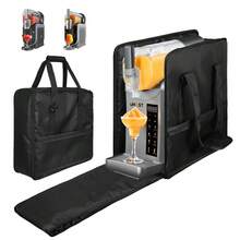 Large Capacity Portable Travel Bag For Frozen Drink Maker, Beverage Hanging Bag, Smoothie Travel Storage Bag - Black - View 4