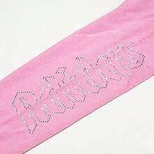 Adidas Fashionable Casual Versatile Women Long Sleeve Pullover Sweatshirt HF6775 - Pink - View 5