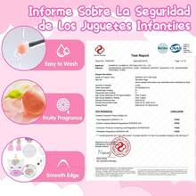 Juguetes de Maquillaje para Niñas, 21 Piezas Set de Maquillaje y Belleza Lavable, Princesa Juego de Simulación, Regalo de Cumpleaños, Juguetes para Niñas de 3 4 5 6 7 8 9 10 Años - 1 - Ver 6