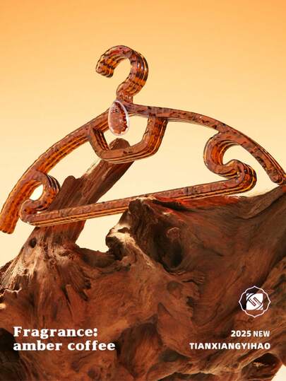 Fragrance Hanger: Seamless Home Use + Luxury Thickened + Wavy Design, Hanging Clothes Fragrance Protection All-In-One. Transparent Color Top Notes: Pink Pepper, Pear, Black Currant; Middle Notes: Rose, Jasmine, Costmary; Base Notes: Cedar, Vanilla, Patchouli; Tea Color Top Notes: Saffron; Middle Notes: Rose Root, Jasmine, Lily Of The Valley; Base Notes: Vanilla, Patchouli, Agarwood