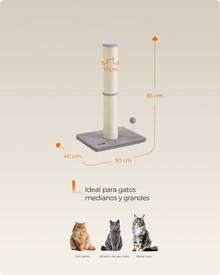 Feandrea Cat Trees & Condos - Grey - View 7