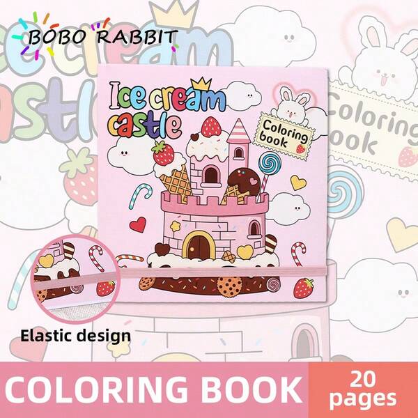 Livro de Colorir Infantil com 20 Páginas, Impressão Única Face em Páginas Coloridas Originais, Inclui 1 Livro de Colorir Temático de Natal para Adultos, Capa de Papel Pérola, Páginas Internas de 120g, Presente Perfeito para Família, Crianças e Amigos para Ocasiões como Halloween, Ação de Graças, Dia dos Namorados, Natal, Ano Novo, como Presente de Natal ou Aniversário para Aliviar o Estresse, Expressar Emoções e Reduzir a Ansiedade