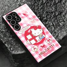Miniso Hello Kitty With Her Iconic Red Bow, Holding A Gift Box, Accompanied By A Small Mouse Character,For Samsung Galaxy S25 Ultra/S25 Plus/S25/ Galaxy S24 Ultra/S24 Plus/S24/S24 FE/S23 Ultra/S23 FE/S23 Plus/S23/S22Ultra/S22 Plus/S22/S21Ultra/S21 Plus/S21/S20Ultra/S20 Plus/S20 FE/S20/S10 Plus/S10E/S10/A03S/A05S/A05/A06/A14/A15/A16/A23/A24/A25/A26/A32/A34/A35/A36/A51/A52/A53/A54/A55/A56/A71/Galaxy Note20Ultra/Galaxy Note20/Galaxy Note9,Galaxy S25 Ultra Case Plus Stocking Stuffers,The Girlfriend,The Chosen,Early Fall Fashion. - 透明的 - 查看 4