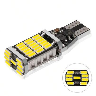 2PCS Car Reversing Lights 1200Lum/Bulb 921 912 T15 W16W 9V-16V DC12V Car Xenon White 6000K Auto Reverse Parking Back Lamps