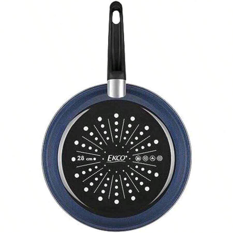 Ekco | Sartén con Antiadherente Celeste de Acero Esmaltado 28 cm - Color Azul(default) - Tipo 1 - Ver 1
