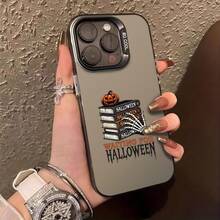 Funda universal para iPhone diseñada con un tema espeluznante de Halloween, perfecta para bromas o entusiastas de Halloween que les gusta coleccionarlas.Regalo ideal para decoración de fiestas de Halloween, adecuado para familias y empresas. - Colores mixtos - Ver 4