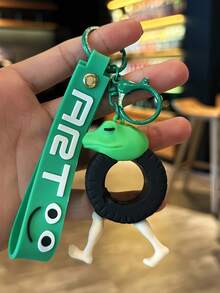 1pc Tralalero Tralala Keychain - Shark Wearing Sneakers Figurine, Durable PVC And Iron Material Bag Charm, Unique Anime Fan Gift, Casual Style, Anime Merchandise, Funny Design, High-Quality Craftsmanship, Men's Keychain, Lanyard - Multicolor - View 18