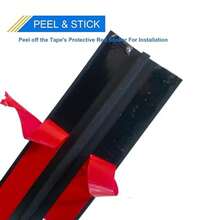 1pc Carpet To Tile Transition Strip, Self-Adhesive T-Shape Threshold, Home Wood Grain Divider, Self-Adhesive T-Shape Edging, Door Frame PVC Transition Strip (1m X 5cm) - Multicolor - View 4