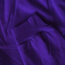 Printed  Hoodie | "So Many Books, So Little Time" Vintage - Purple - View 6