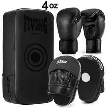 1 Set PU Leather Boxing Gloves With Hand & Foot Targets, Martial Arts Training Equipment Combo, Suitable For Home, Boxing Gym, Taekwondo Studio, Sparring Punching Bag - Multicolor - View 9
