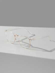 Transparent Gold Frame