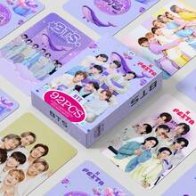 K-Pop JIMIN V J-HOPE RM JIN MARTI JAMES JUHOON SEONGHYEON KEONHO 5pcs/6pcs/124pcs/92pcs Photo Card Collection Set - Handmade Scrapbook Set, K-Pop Birthday Gift Exchange Cards With Display Box, Bookmark Set, Collector Cards Valentine's Day Small Gift, Popular Group Fansite Cards - Multicolor - View 28