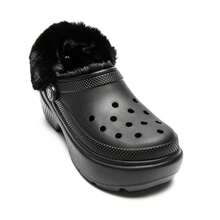 Crocs Dép bít mũi giữ ấm Snow House Unisex, Mã sản phẩm: 208546-001 - màu đen - Xem 3