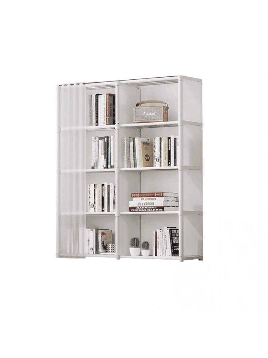 Estantería de almacenamiento para el hogar, blanca