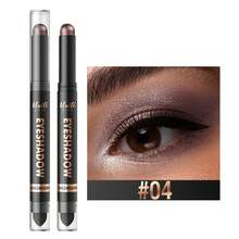 LANGMANNI 16 Colors Dual-Ended Cream Eyeshadow Stick – Silky Smooth, Waterproof & Transfer-Proof, Built-In Blender Brush, All-Day Matte & Shimmer Wear Eye Makeup - 彩色 - 查看 16