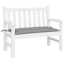 vidaXL Gartenbank-Auflage Grau 100x50x7 Cm Oxfordgewebe - Grey - View 1
