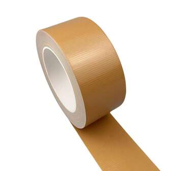 YITAPE 强力胶带，50mm*25m，防水，适用于维修、包装、工艺美术和DIY项目（棕色）