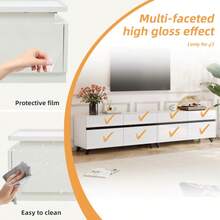 Television Stands & Entertainment Centers - White - View 7