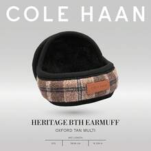 Cole Haan Men's Heritage Behind-The-Head Earmuff - Oxford Tan Multi - Xem 6
