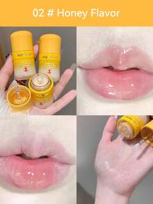 Gege Bear Shiny & Moisturizing Lip Mask - Colorless Transparent Layering Base For Autumn/Winter Hydration - Multicolor - View 7