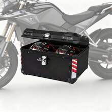 Motorcycle Storage - Black - View 1