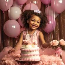 CIEHER Pink Mini Crown For FFgirls - Princess Tiara & Wedding Cake Decoration{Inchcolor_nameinch:InchPinkinch} - Hồng - Xem 9