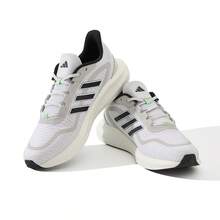 Adidas 阿迪達斯女鞋四季可穿2026年新款運動鞋舒適耐磨減震休閒跑鞋 - 淺灰色 - 查看 3