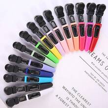 6Pcs Plastic Alligator Hair Clip, Hairdressing Clamps, Hair Claw, Professional Barber, Salon Styling Hairpins, Hair Accessories - Multicolor - View 2