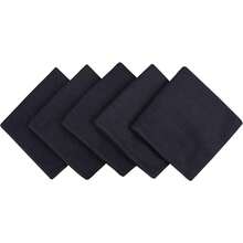 Microfiber Dish Cloth For Washing Dishes, 2025  Kitchen Cleaning Cloths, 5 Color Assorted 12Inchx12Inch 10 Pack - Black - View 2