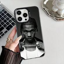 Funda de teléfono L-Lil Baby Rapper para 11 12 13 14 15 16 17 Pro Max Plus, protector de teléfono con revestimiento - Z4 - Ver 2