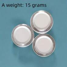 1/3pcs Acrylic Travel Cream Jar, Small Travel Container, Cosmetic Jar, Travel Cream Pot, Toiletry Container, Round - Multicolor - View 7