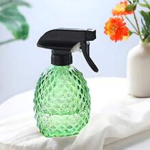 Botella de rociado de vidrio de 12 onzas para plantas de interior/exterior; Botella de rociado de solución de limpieza para limpieza del hogar