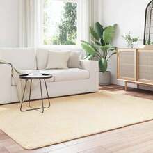 vidaXL Teppich Shaggy Hochflor NAVARRA Creme 160x230 Cm Polyester - White - View 3