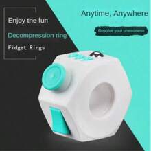 1个手指减压指尖指尖指尖玩具，创意减压玩具，创新礼物 - 彩色 - 查看 6
