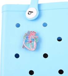 Charm Accessory For Bogg Bags And  Totes, Inserts Decorative Accessories For Similar Beach Bag - Thiệp chúc mừng 3D Door Hollow_ - Xem 1