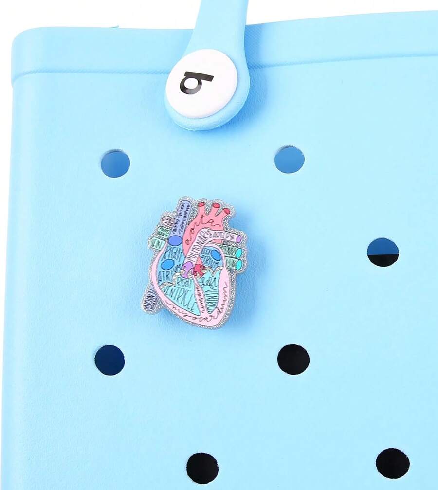 Charm Accessory For Bogg Bags And  Totes, Inserts Decorative Accessories For Similar Beach Bag - Thiệp chúc mừng 3D Door Hollow_ - Xem 1