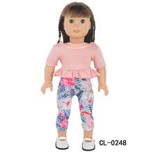 MSYO 1 Set Of 18-Inch Doll Clothes, Fashionable Doll Outfits, 10 Styles To Choose From, Versatile Designs, Suitable As Birthday Gifts Or Holiday Presents For Little Girls - Multicolor - View 10