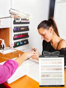 Christmas Gift 60 Color Butterfly Acrylic Detachable Magnetic Nail Swatch Display Board Nail Art UV And Oil Glue Display Comparison Effect Plate Nail Color Testing Showing Card Magnetic Nail Art Color Palett - Multicolor - View 5